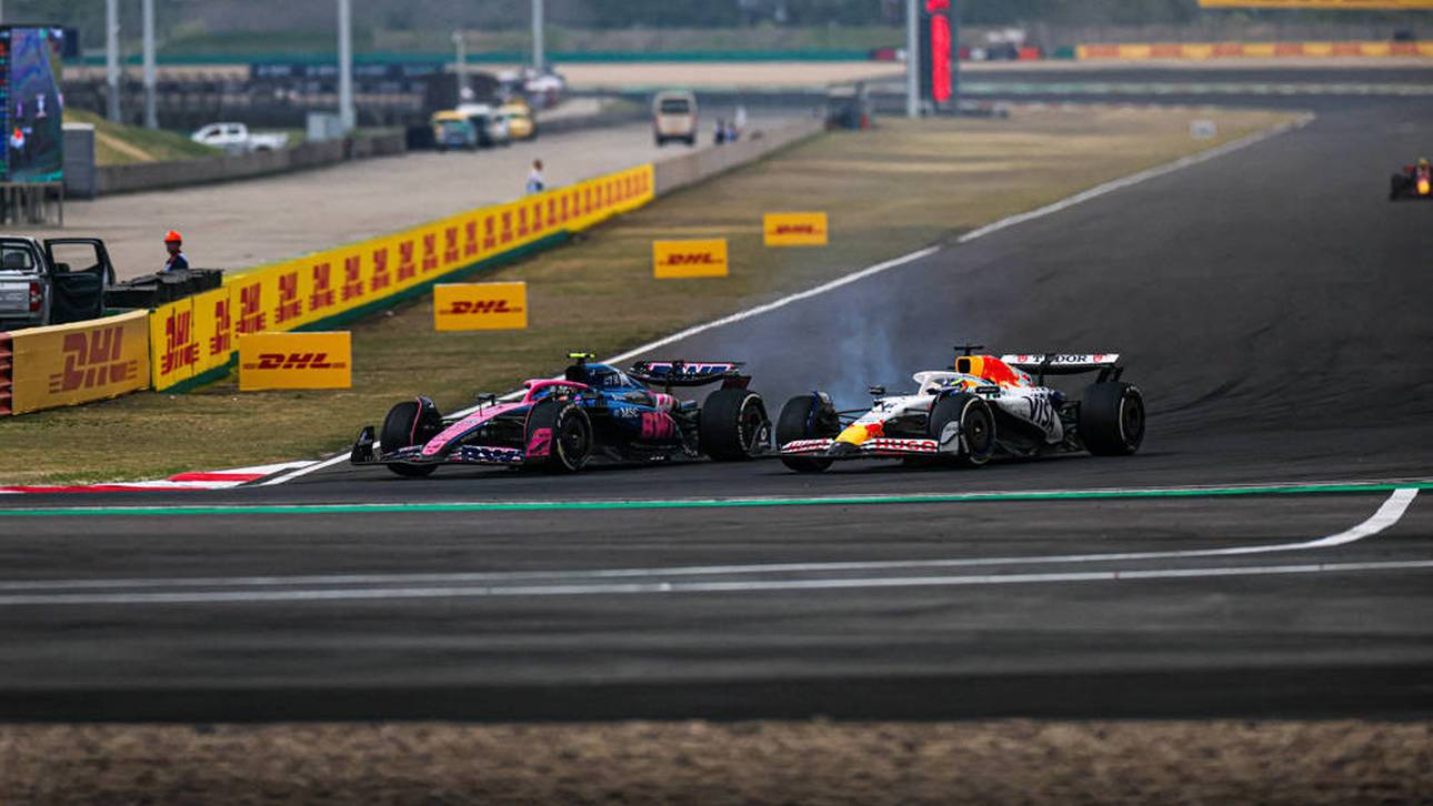 Jack Doohan (l.) brachte Isack Hadjar beim Grand Prix von China in arge Not