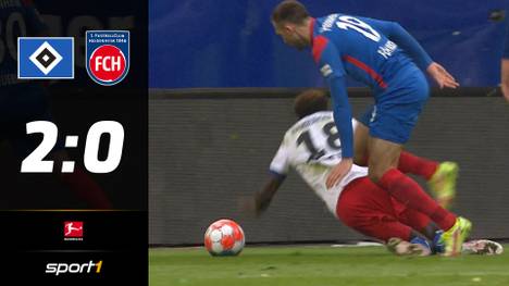 Dank eines hart erkämpften 2:0-Erfolgs gegen wehrhafte Heidenheimer sichert sich der Hamburger SV vorerst Tabellenplatz zwei. 