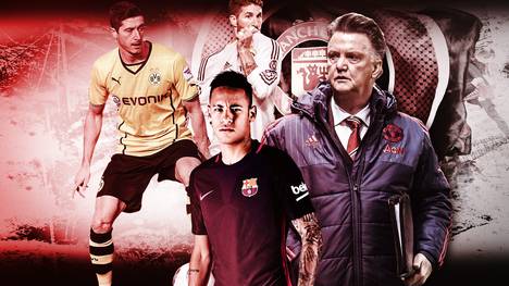 Zwischen 2014 und 2016 trainierte Louis van Gaal Manchester United. In dieser Zeit wollte er offenbar reihenweise Topstars zu den Red Devils locken.