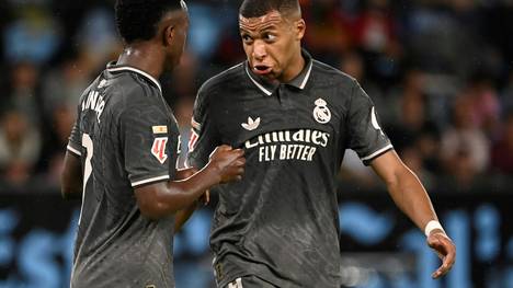 Torschützen unter sich: Mbappe (r.) und Vinicius Junior