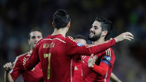 Alvaro Morata erzielte den Siegtreffer für Spanien