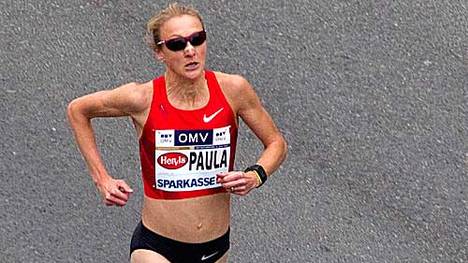 Paula Radcliffe gewann den London-Marathon 2002,2003 und 2005