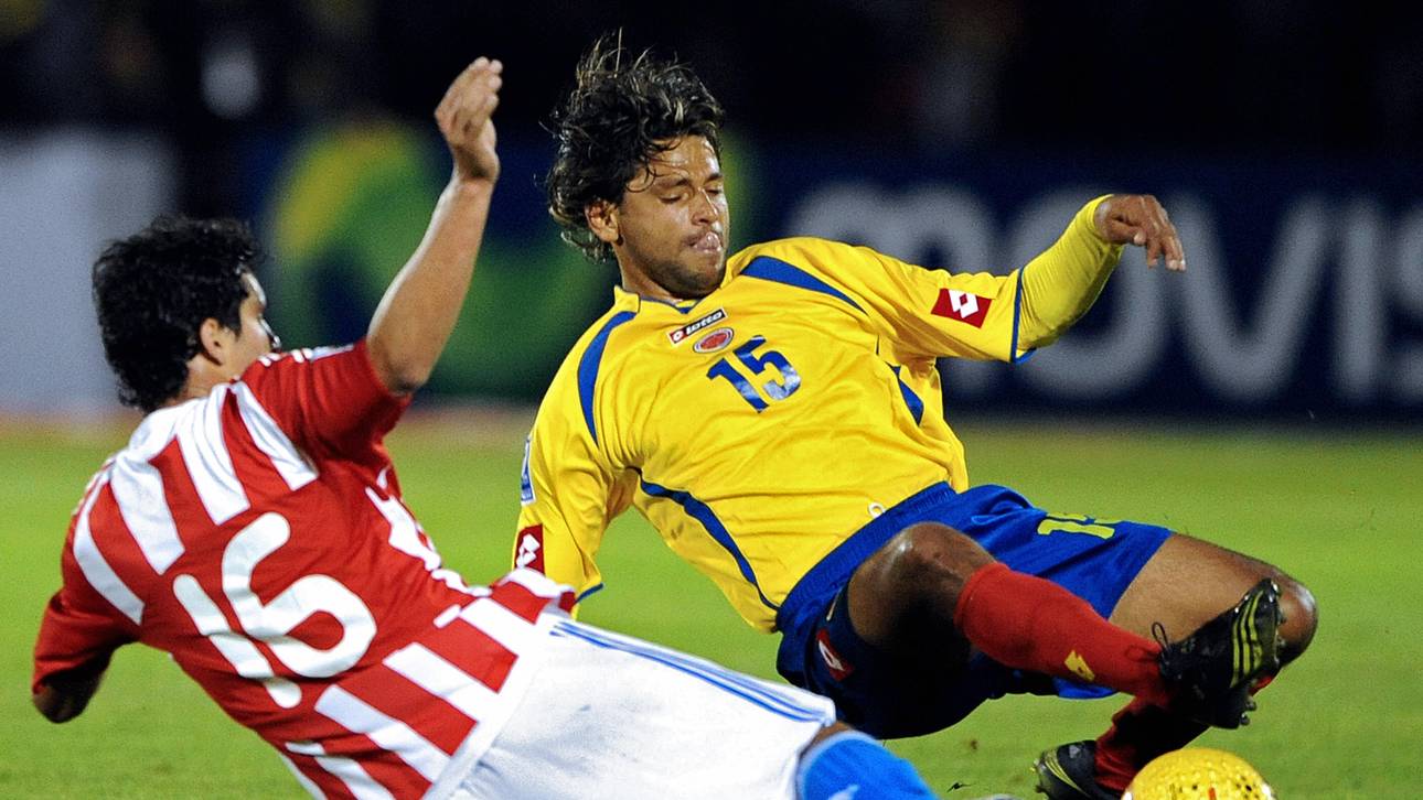 Gerardo Bedoya (r.) gewann 2001 mit Kolumbien die Copa America