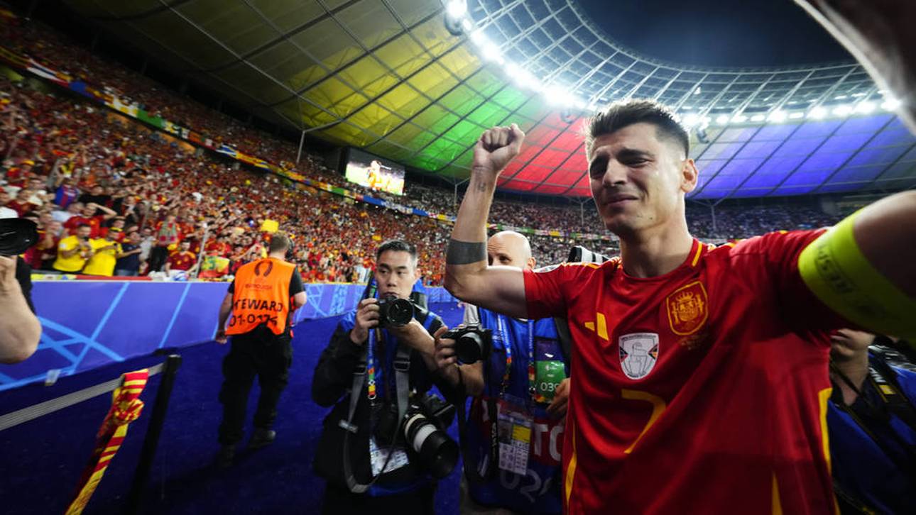 Álvaro Morata wurde nach dem EM-Titel emotional