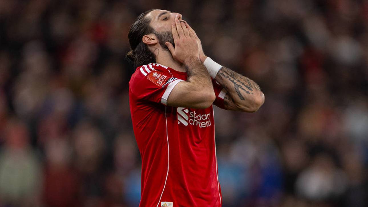 Dominik Szoboszlai leistete sich im FA Cup einen Aussetzer