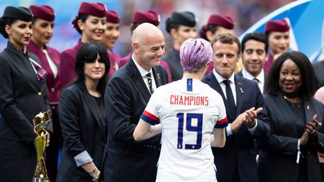 Gianni Infantino will dem Frauenfußball mit einer globalen Nations League zu mehr Aufmerksamkeit verhelfen