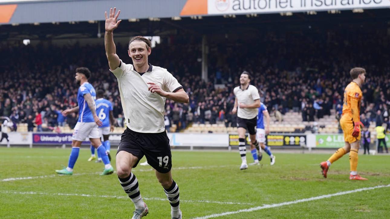 Ben Waine jubelte wie einst Alan Shearer