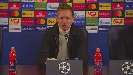 Alexander Sörloth bei Istanbul Basaksehir erzielt in der Nachspielzeit den entscheidenden Treffer zum RB-Sieg. Julian Nagelsmann glaubt, dass es mit dem bisher eher glücklosen Neuzugang nun bergauf geht.