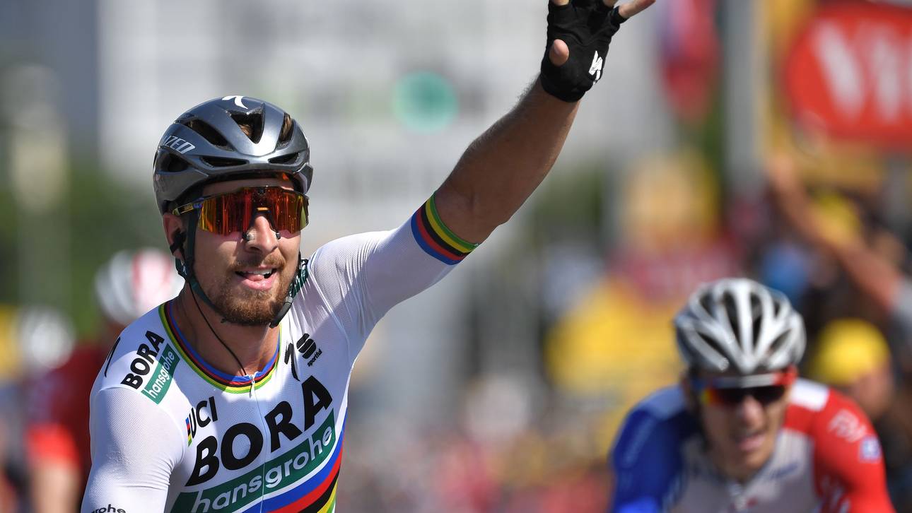 Sagan triumphiert – Kittel im Pech