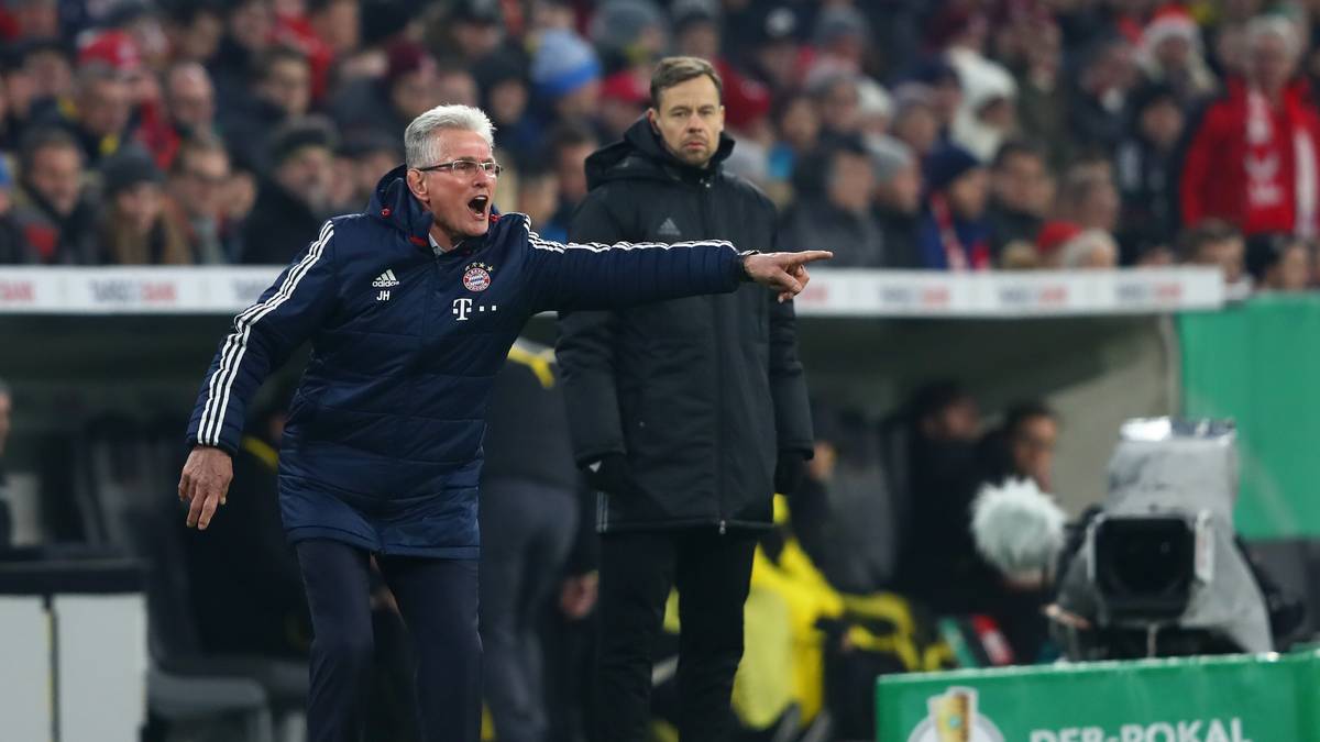 "Das ist eine überragende Bilanz", sagt Heynckes nach dem 2:1 im Pokal-Achtelfinale über Erzrivale Borussia Dortmund