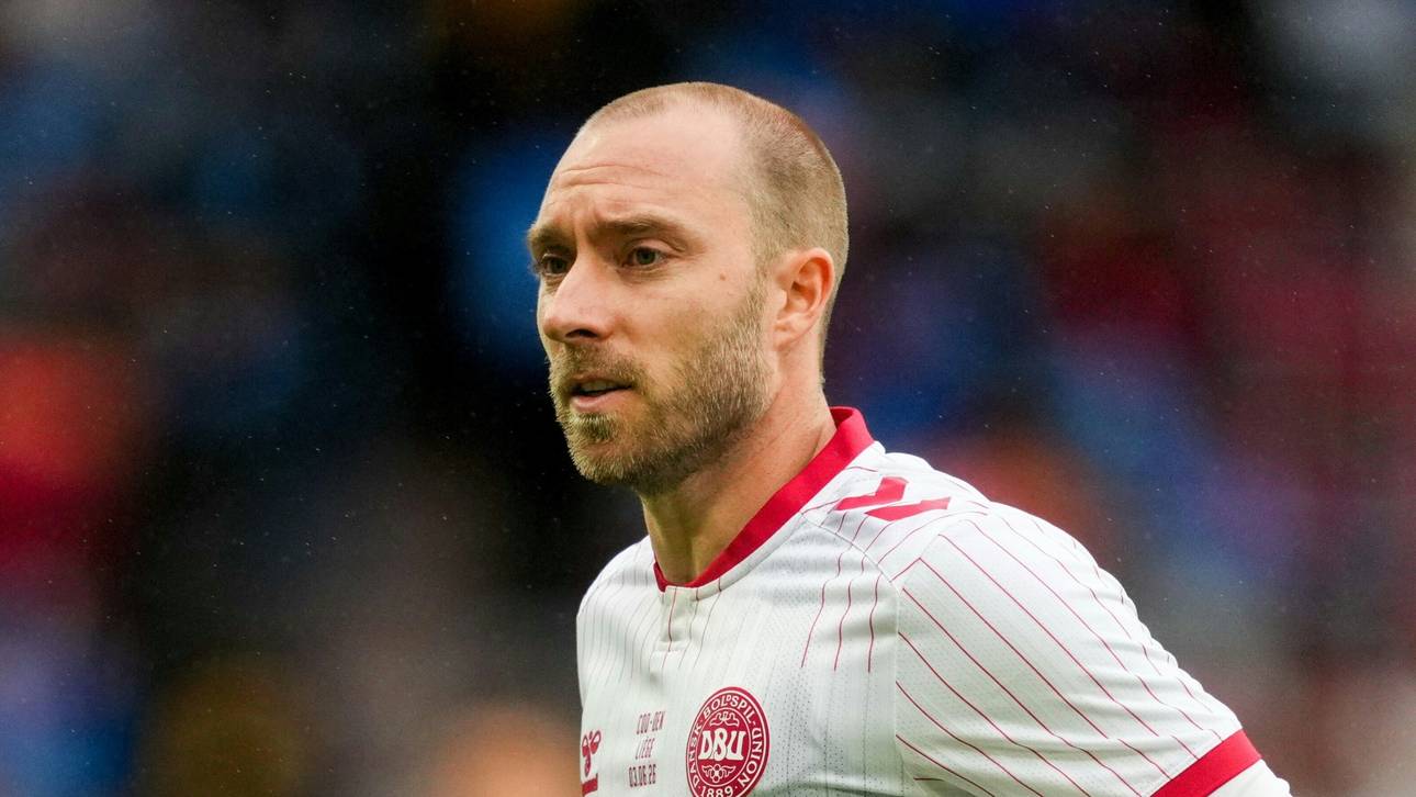 Christian Eriksen ist erneut auf dem Platz zusammengebrochen