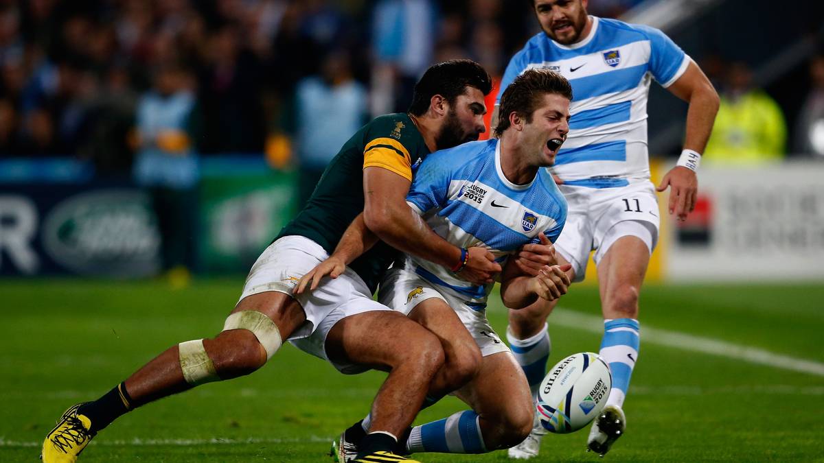 Obwohl es nur um die "Goldene Ananas" geht legen sich die Springboks und die Pumas mächtig ins Zeug