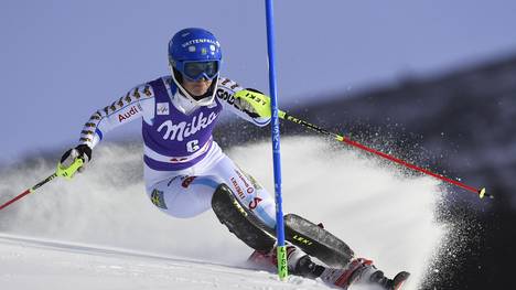 Maria Pietilä-Holmner ist beim Slalom in Are nicht zu halten