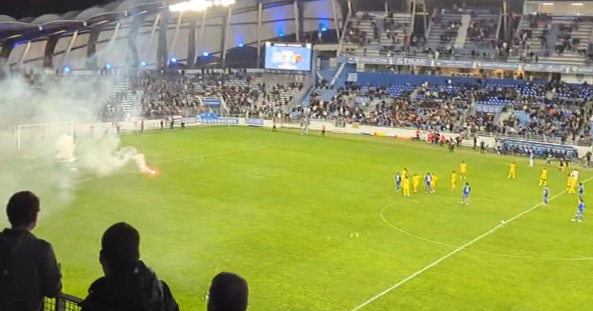 Outrage! Match abandoned in France