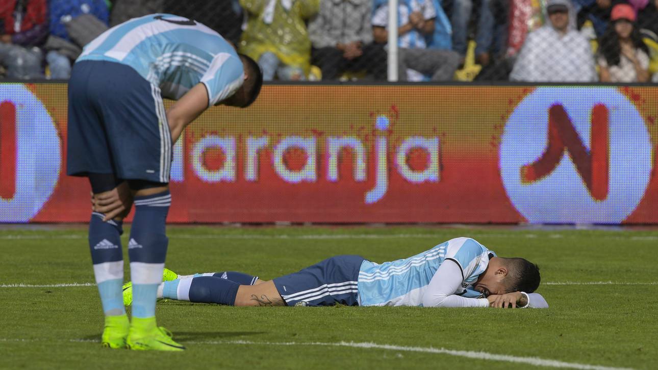 Ohne Messi: Debakel für Argentinien