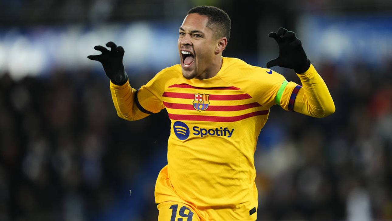 Barca-Star kommt, trifft – und fliegt!