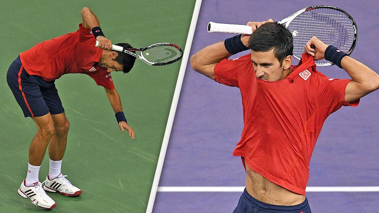 Djokovic zerstört Schläger bei Pleite
