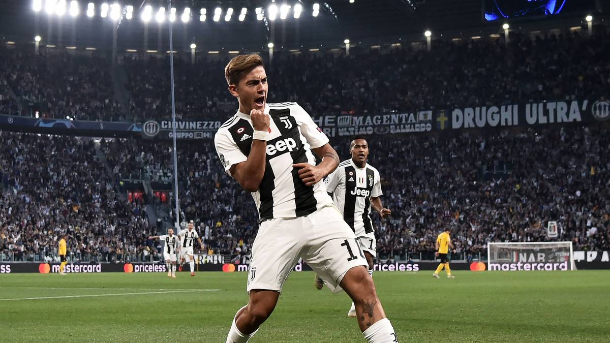 PLATZ 7 - PAULO DYBALA (Juventus Turin): 5 Tore