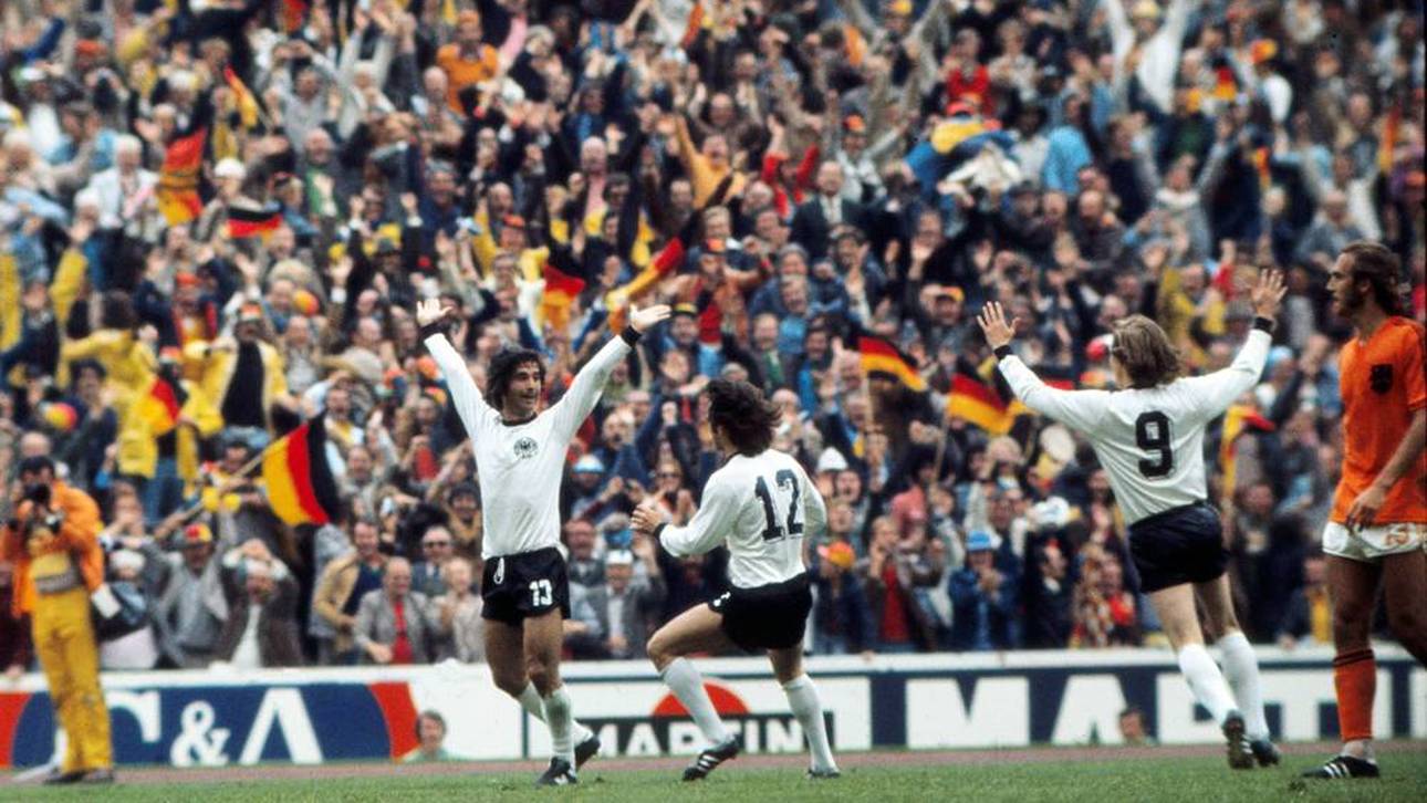 Gerd Müller schoss Deutschland 1974 zum WM-Titel 