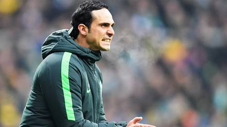 Alexander Nouri ist seit Oktober Cheftrainer von Werder Bremen
