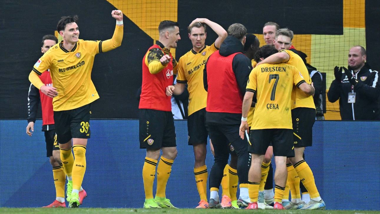 Dresden gibt Rote Laterne ab