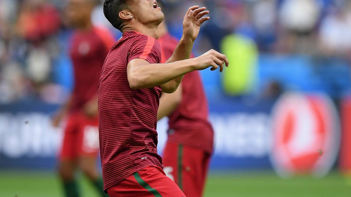 ... ist es bei den Portugiesen eher einer One-Man-Show von Cristiano Ronaldo