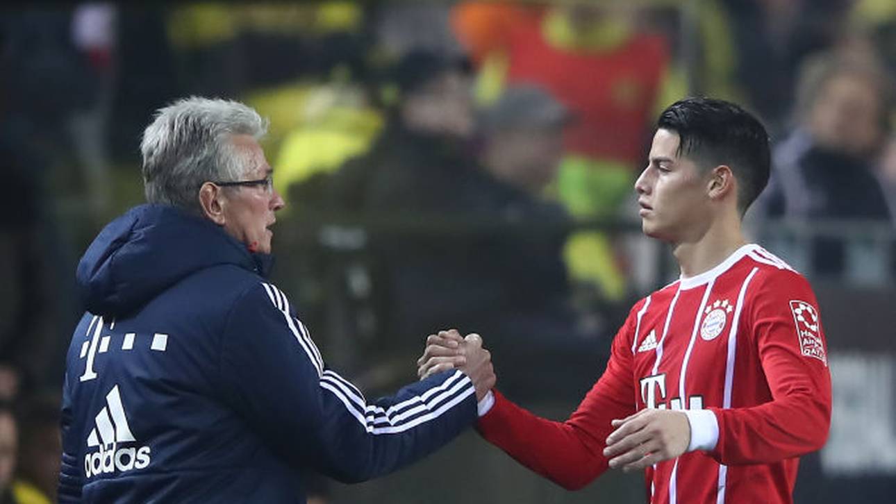 Jupp Heynckes und James Rodriguez verstanden sich gut