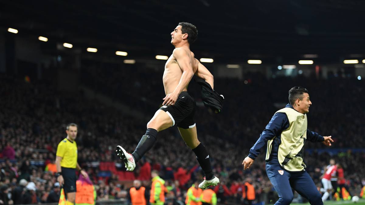THE GUARDIAN: "Ben Yedder schickt United krachend raus aus der Champions League.  Zwei Tore in vier Minuten beenden Uniteds Hoffnungen auf das Erreichen des Viertelfinals."