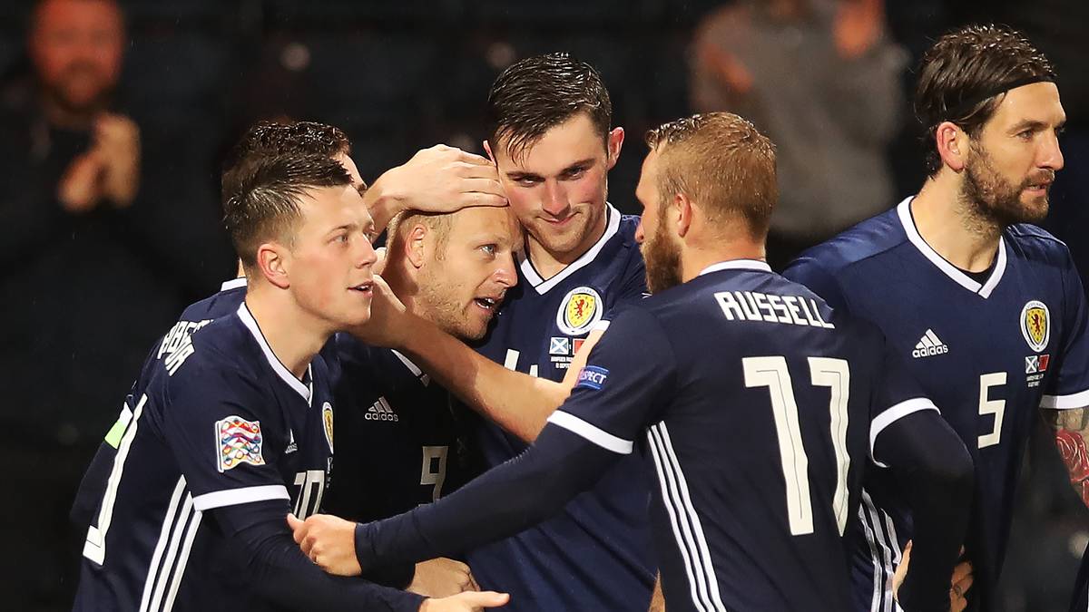 SCHOTTLAND - Ganz Schottland sehnt sich nach der ersten EM-Teilnahme seit 1996. Die Ergebnisse aus der Nations League dürften Mut machen. Den Schotten gelang der Aufstieg in Liga B