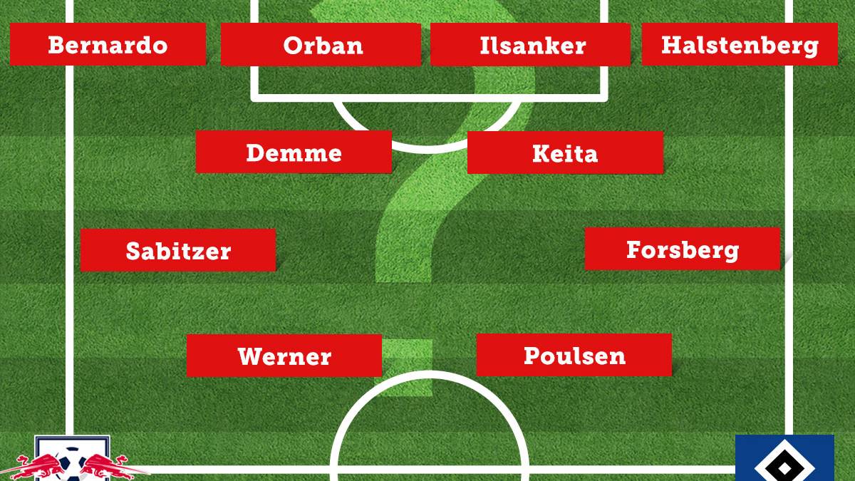 RB Leipzig - Hamburger SV (Sa., 15.30 Uhr)