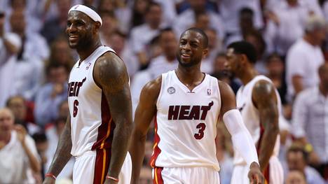 Indiana Pacers v Miami Heat - Game Seven Bei den Miami Heat feierten LeBron James und Dwyane Wade zwei NBA-Titel
