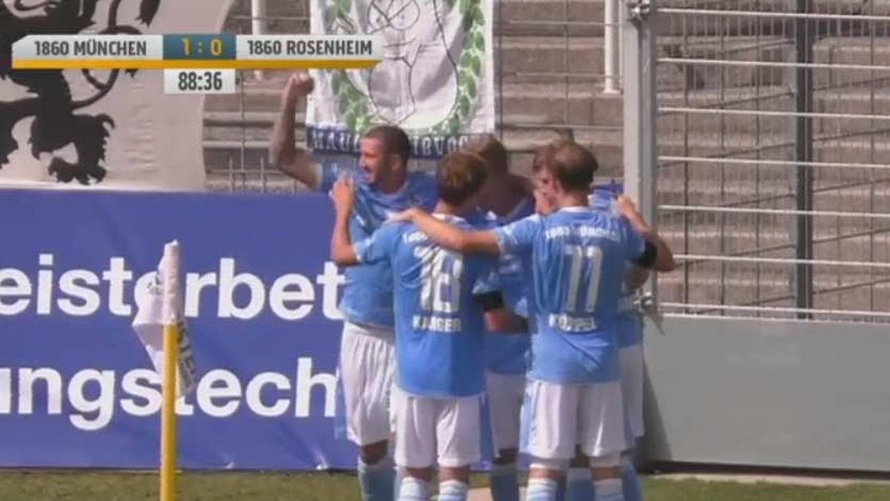 1860 feiert Last-Minute-Sieg