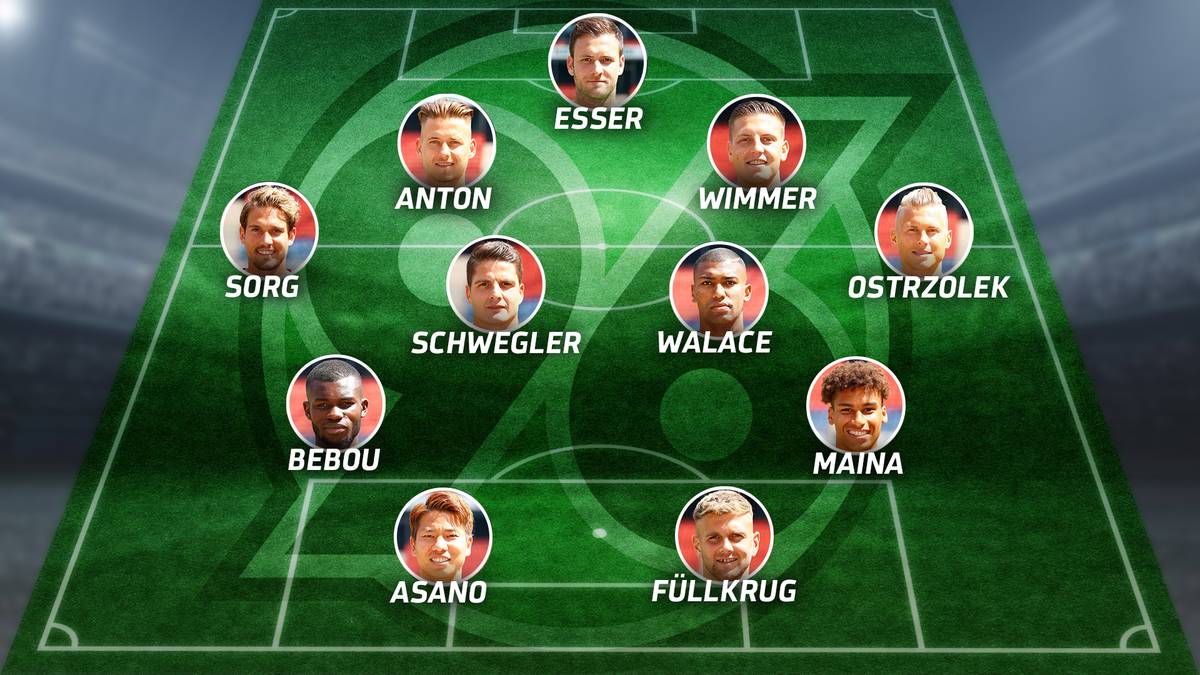 Werder Bremen - Hannover 96 (Sa., 15.30 Uhr) - die Aufstellung von Hannover 96