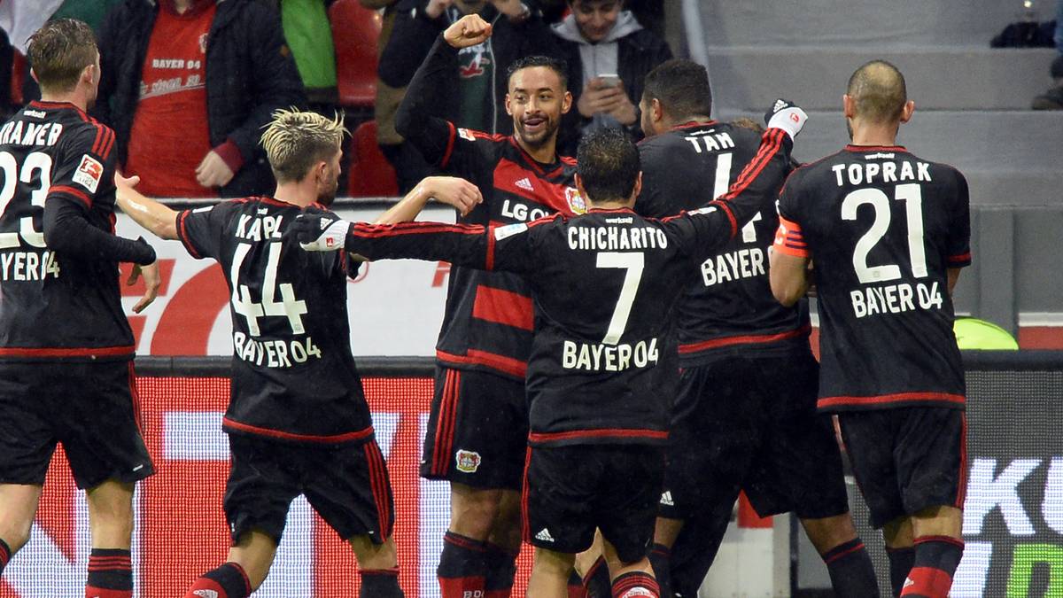 Jubel, Trubel, Heiterkeit dagegen bei der Werkself