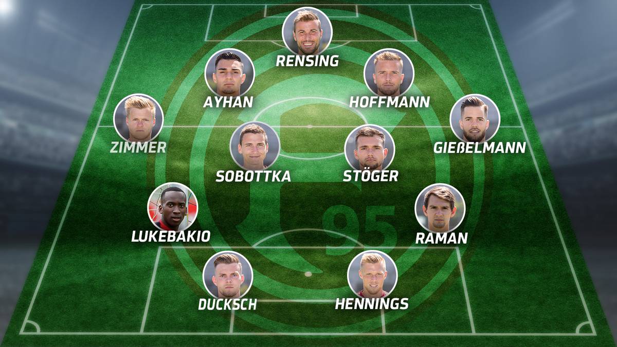Fortuna Düsseldorf - FC Augsburg (Sa., 15.30 Uhr) - die Aufstellung von Düsseldorf
