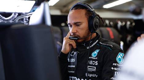 Lewis Hamilton erlebt bei Mercedes eine trübe Zeit