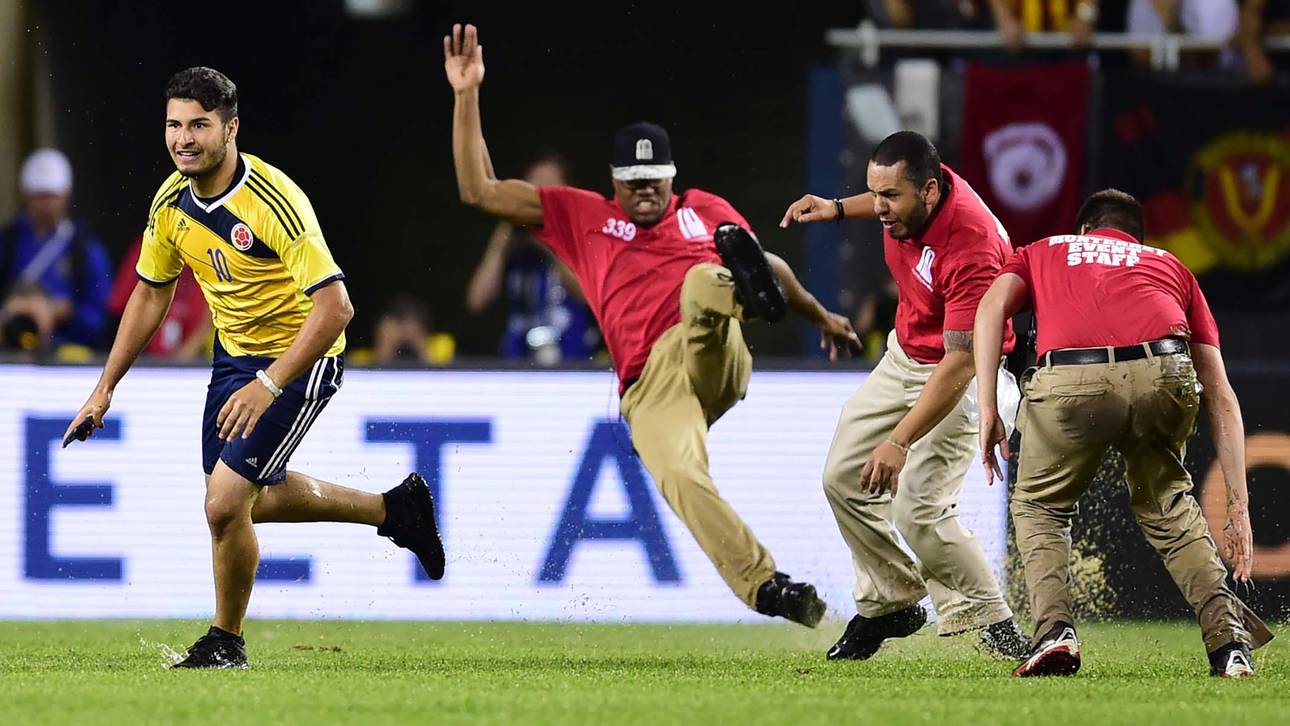 Copa: Flitzer verkleidet sich als Spieler