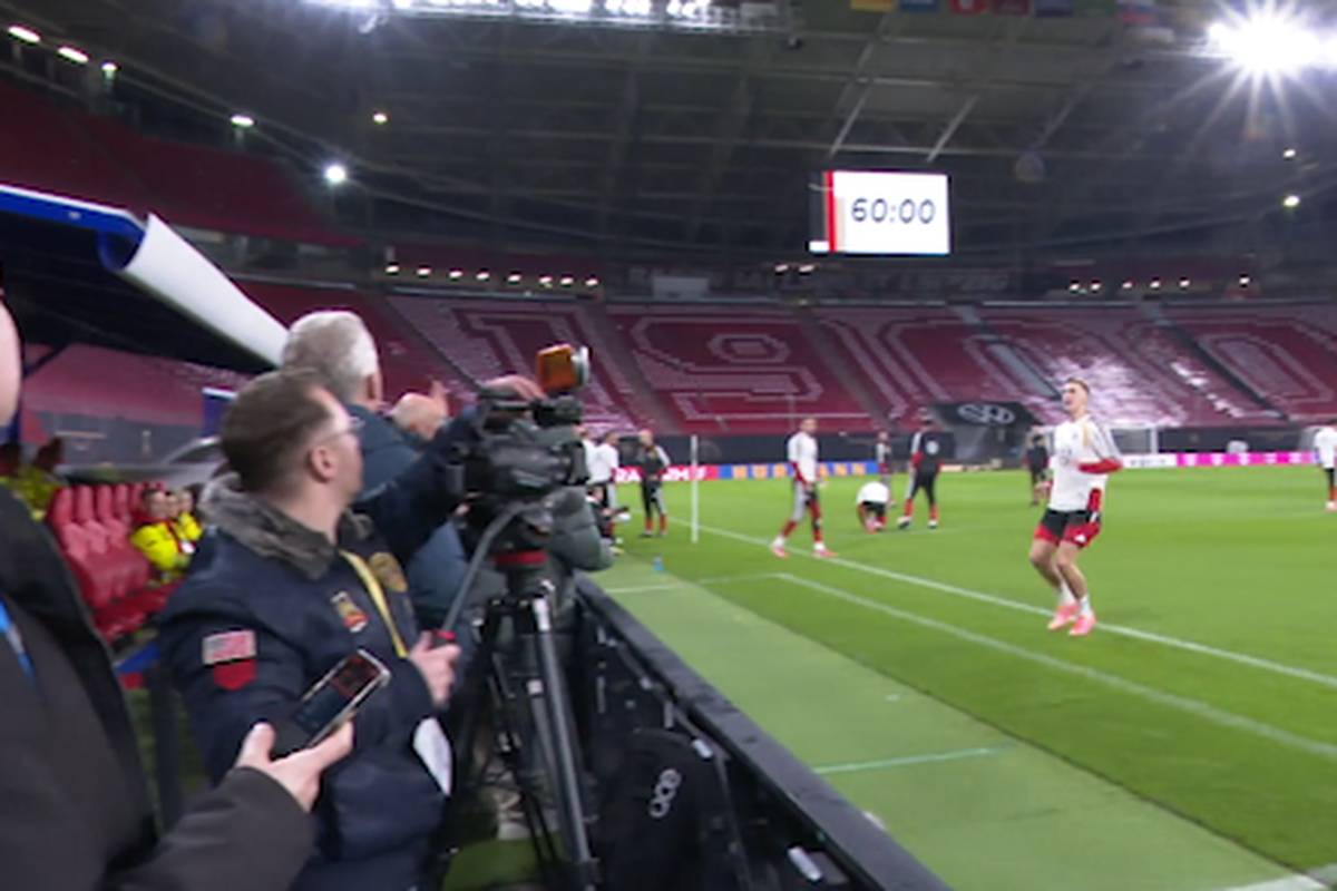 Kuriosität im DFB-Training