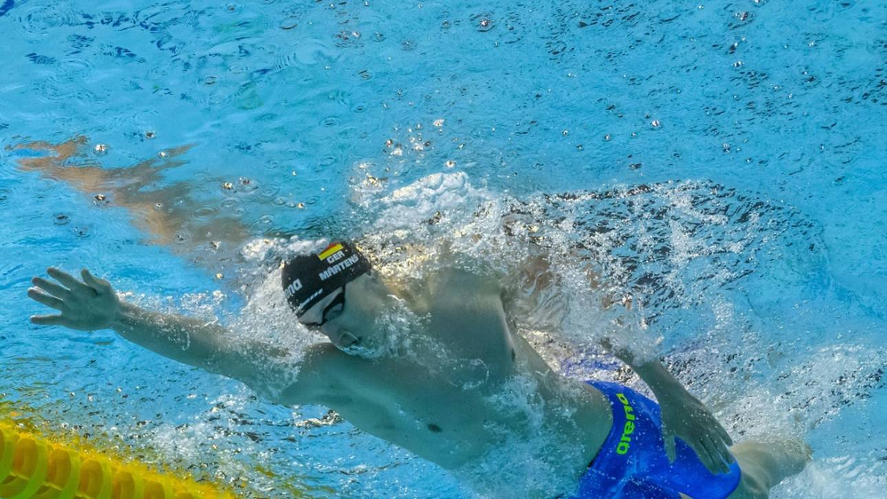 Schwimmen: Vizeweltmeister Märtens als Siebter ins 200-m-Finale