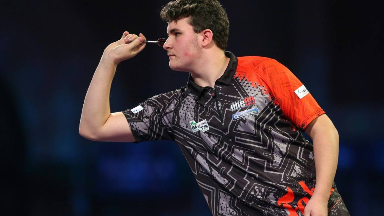 Darts-WM: Erstrundenaus für Youngster Schmutzler – Anderson schlägt Lewis