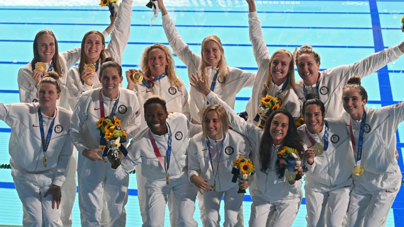 US-Frauen gewinnen Wasserball-Gold