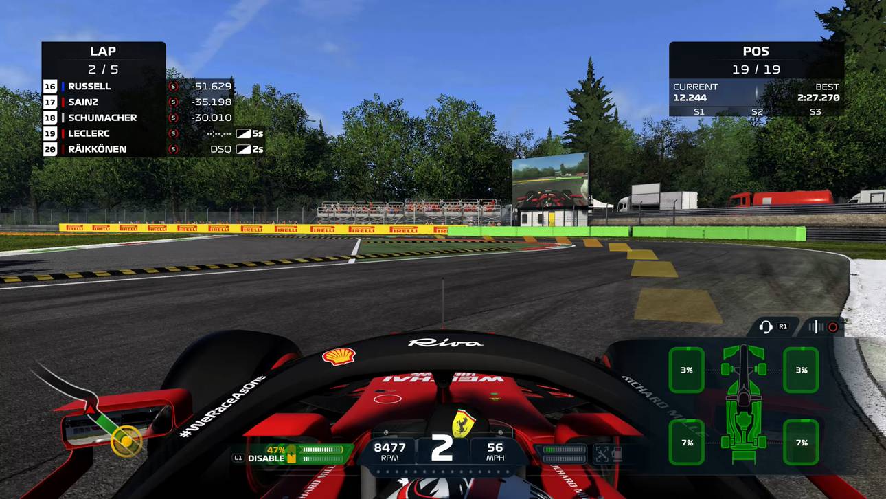 Wie gut geht es meinem Auto in F1 2021? Alles im grünen Bereich!