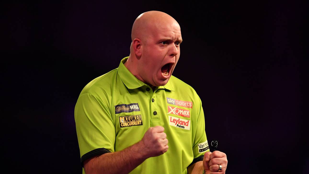 Van Gerwen brilliert mit 9-Darter