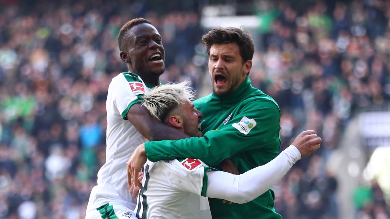 Drmic rettet Gladbach gegen TSG