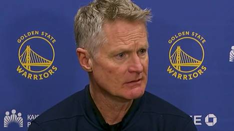 In Minneapolis kam es durch die US-Einwanderungsbehörde ICE zu tödlichen Schüssen. Steve Kerr, Coach der Golden State Warriors, reagiert nach der NBA-Partie gegen die Timberwolves bestürzt auf den Vorfall.