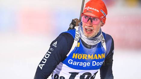 Johannes Kühn wurde im zweiten Sprint von Östersund als bester Deutscher Zwölfter