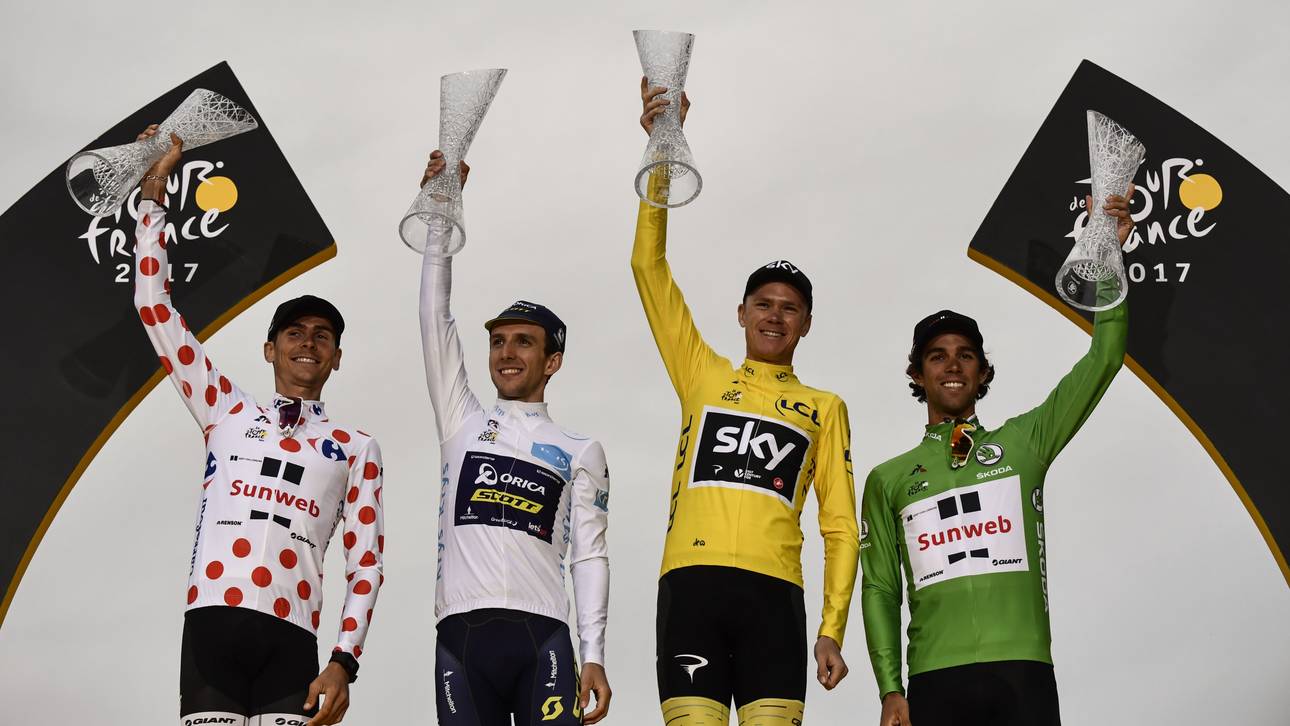 Tour: Froome feiert in Gelb