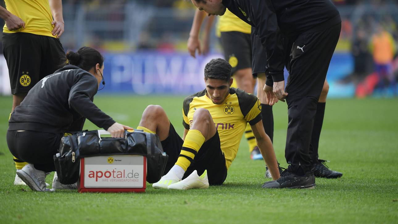 Schock-Diagnose bei Hakimi