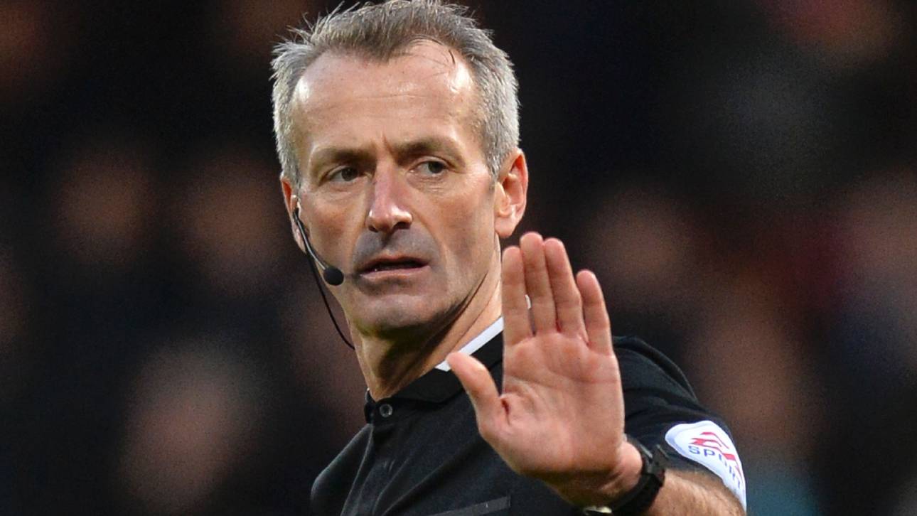 Engländer pfeift Deutschland-Spiel