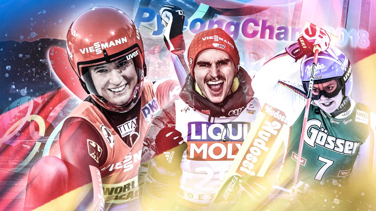 SPORT1 zeigt in der großen Medaillenprognose, wo dem deutschen Team in Südkorea ein Medaillenregen winkt - und wo Edelmetall eher Glückssache ist